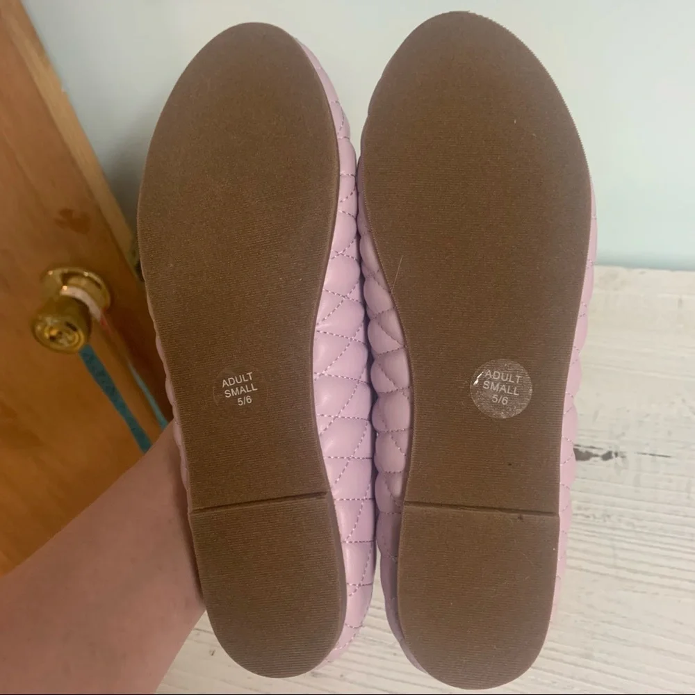 DISNEY HOT TOPIC Tangled “Gleam and Glow” Quilted Rapunzel FLATS! - Picture 13 of 14